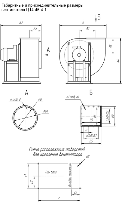 Габаритные и присоединительные размеры 